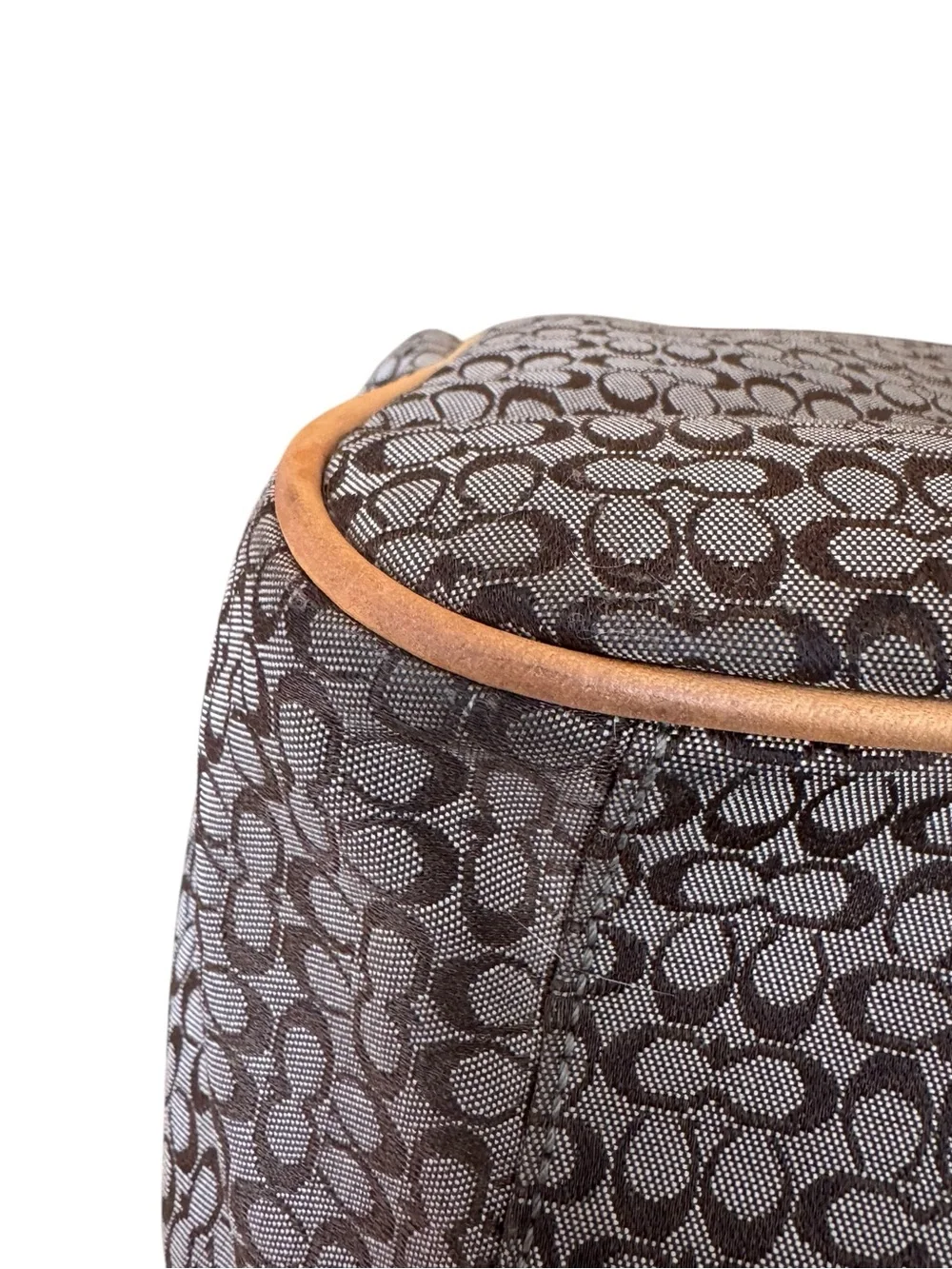 Coach Signature Hudson Commuter Messenger Bag 2007